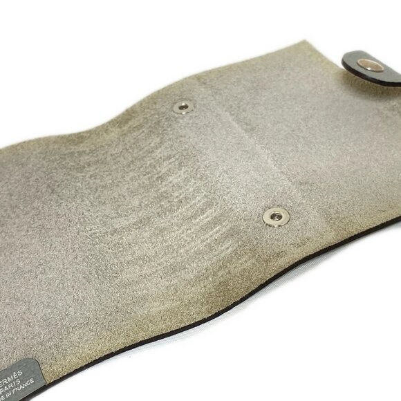 HERMES Ulysse Mini Gris Mouette Togo - Unclear Agenda 166-071825 - Picture 5 of 7